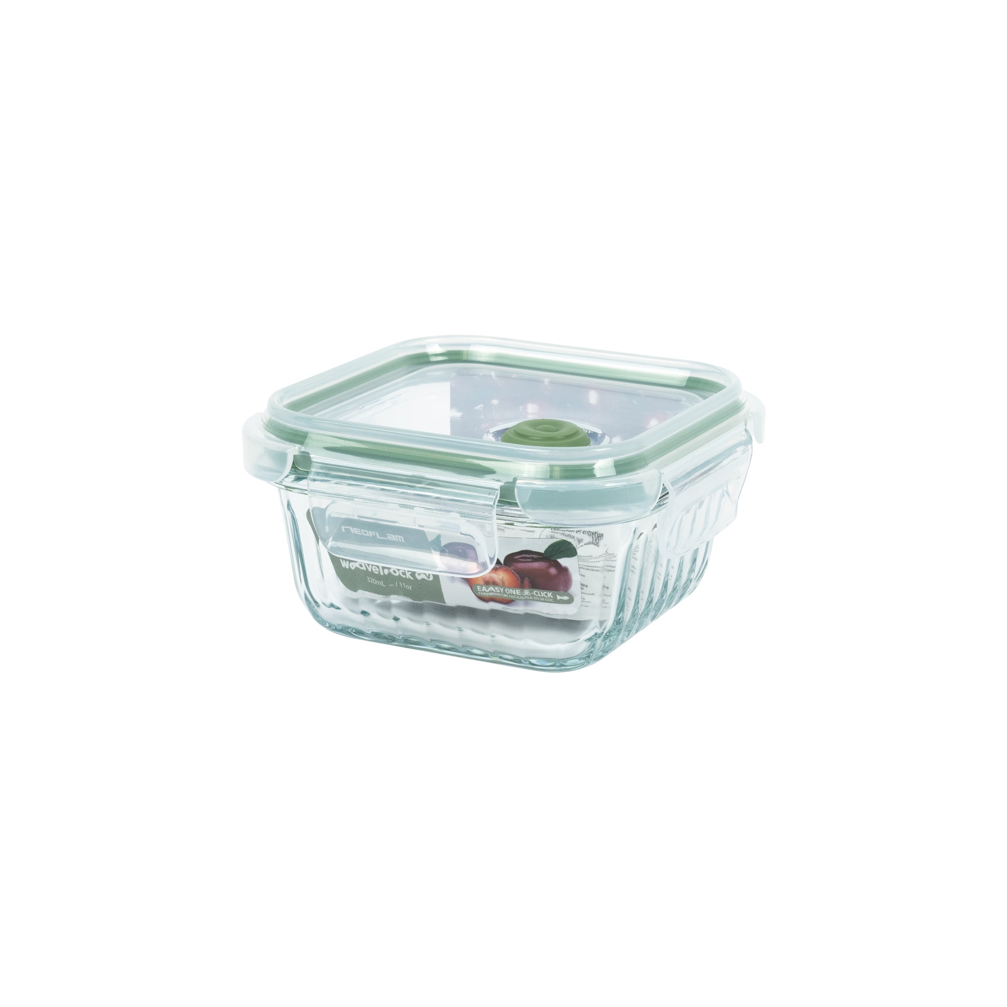 Wavy Square Food Storage