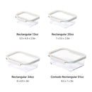 Comodo Rectangular Food Storage