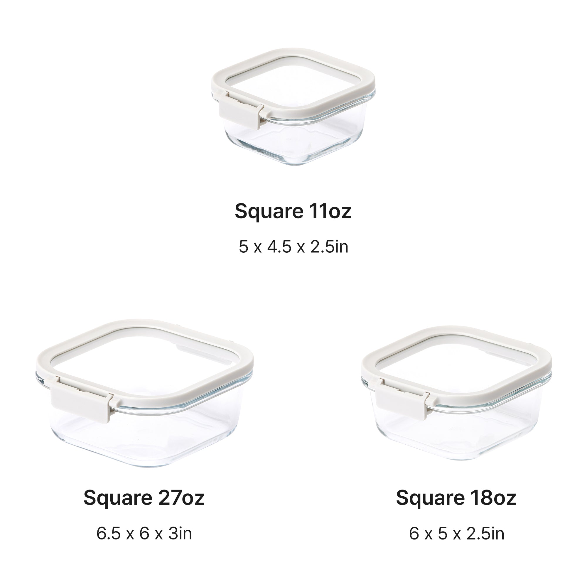 Comodo Square Food Storage