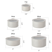 Fika One Round Ceramic Storage