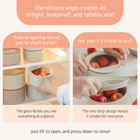 Fika One Square Ceramic Storage