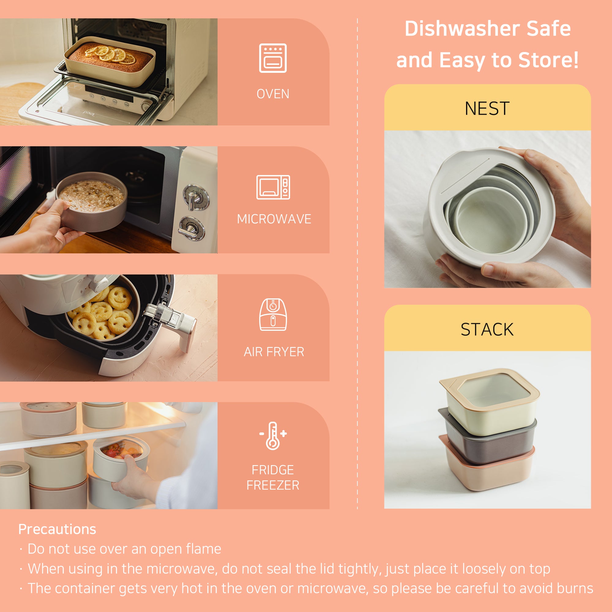 Fika One Round Ceramic Storage