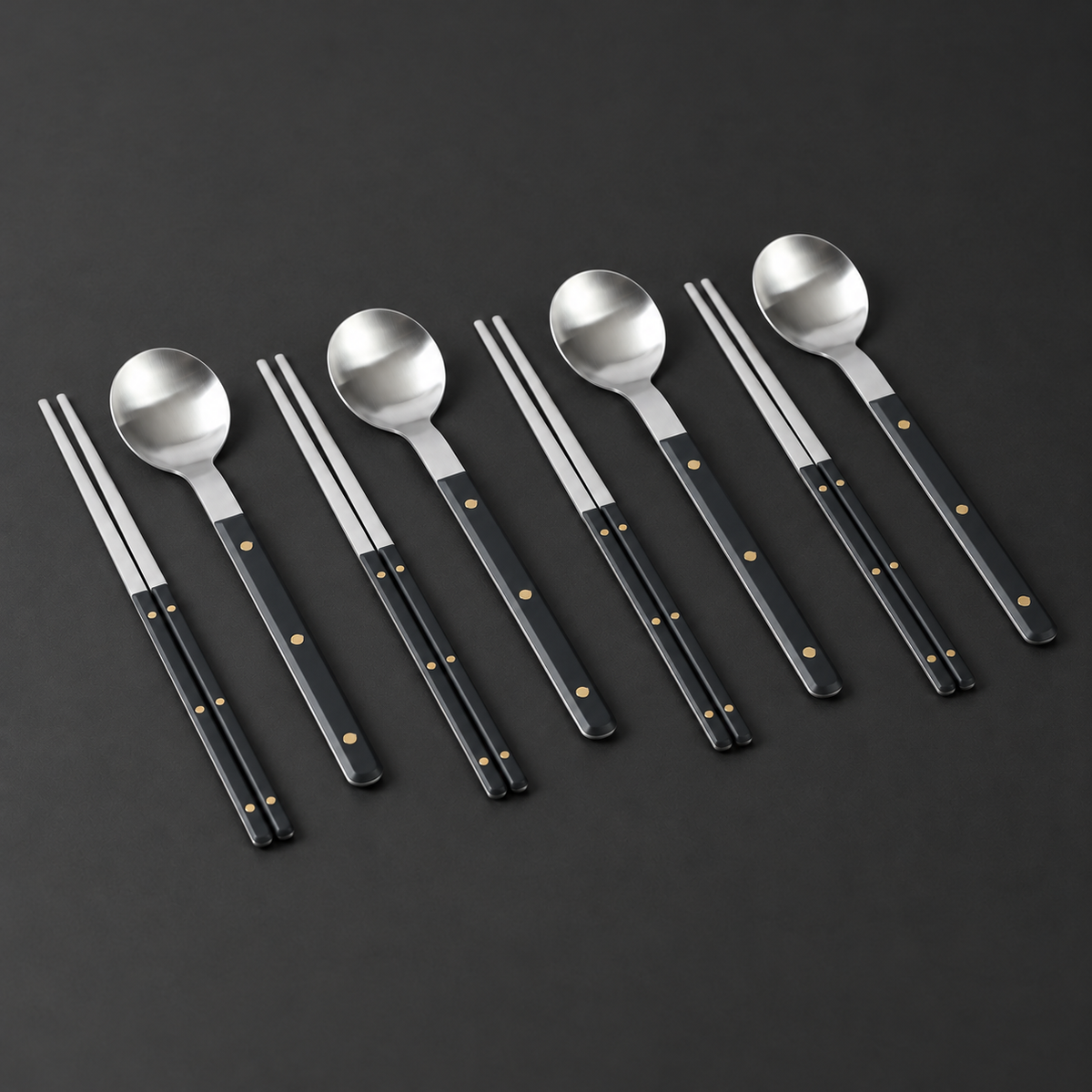 REVE Stainless Steel Spoon & Chopsticks