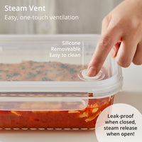 Wavy Square Food Storage