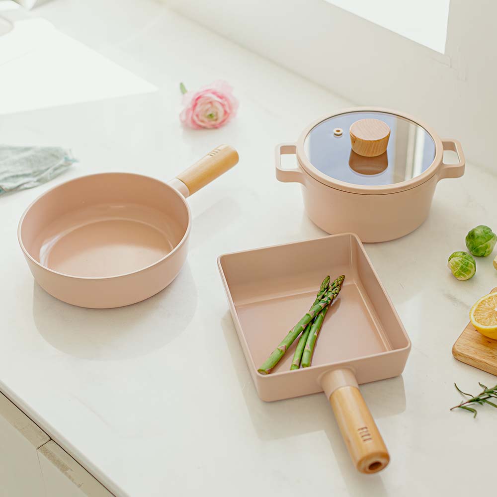 Fika Objet Mini Peach 4 PCS Set – NEOFLAM AMERICAS