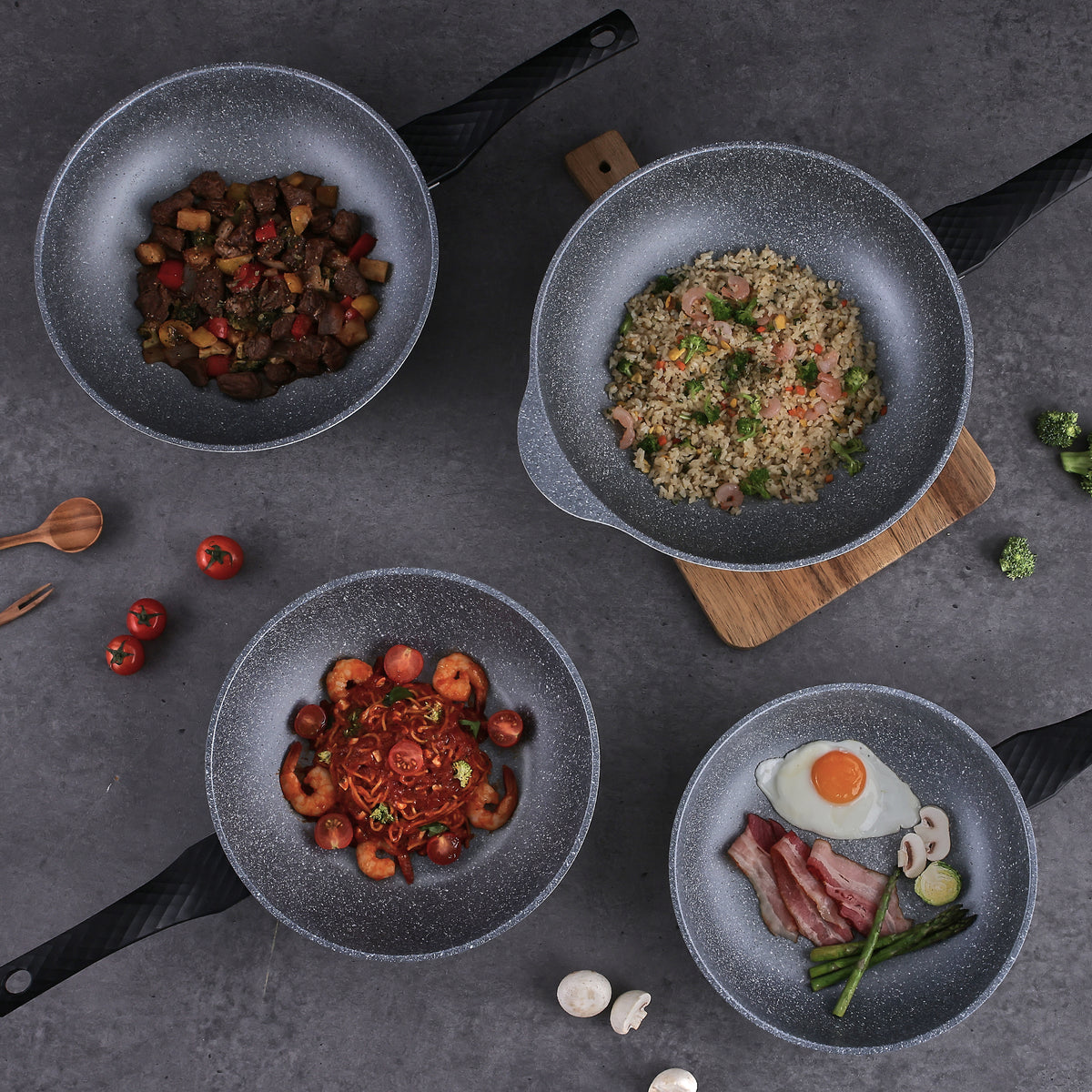 Hefmaster Cookware Chef Master Cookware Set: Nonstick, Durable & Eco-Friendly – NEOFLAM ...